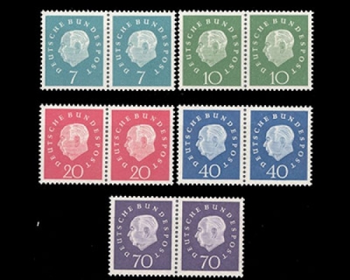 Deutschland (BRD), Michel Nr. 302-306 WP, postfrisch (361111)