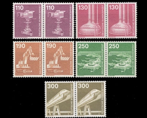 Deutschland (BRD), Michel Nr. 1134-1138 WP, postfrisch (361991)