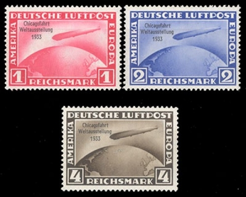 Deutsches Reich, Michel Nr. 496-498, postfrisch
