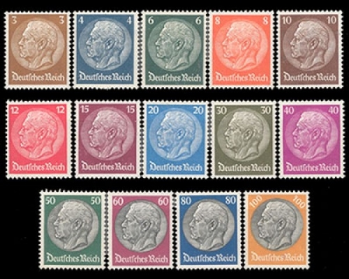 Deutsches Reich, Michel Nr. 482-495, postfrisch