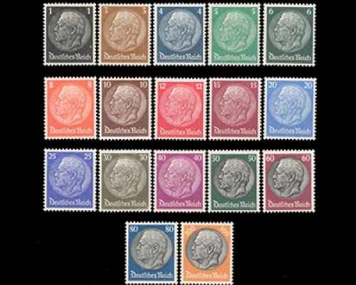 Deutsches Reich, Michel Nr. 512-528, postfrisch