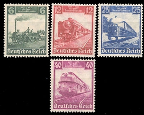 Deutsches Reich, Michel Nr. 580-583, postfrisch