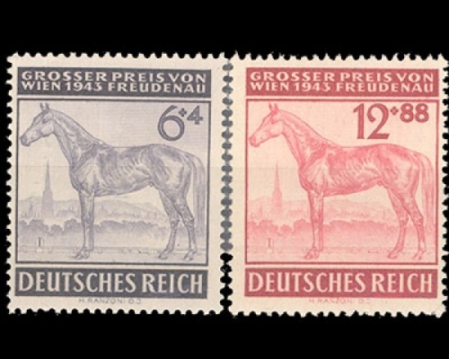 Deutsches Reich, Michel Nr. 857-858, postfrisch