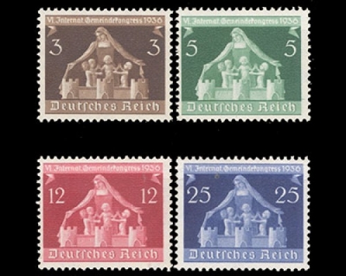 Deutsches Reich, Michel Nr. 617-620, postfrisch