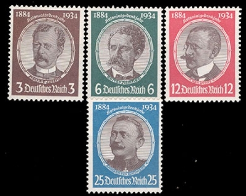 Deutsches Reich, Michel Nr. 540-543, postfrisch