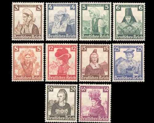 Deutsches Reich, Michel Nr. 588-597, postfrisch