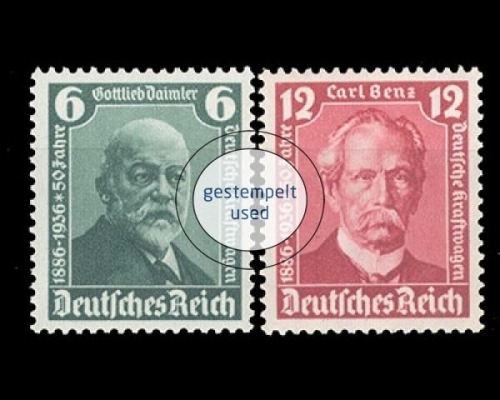 Deutsches Reich, Michel Nr. 604-605, gestempelt