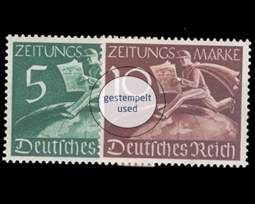 Deutsches Reich, Mi. Nr. Z738-739, gestempelt