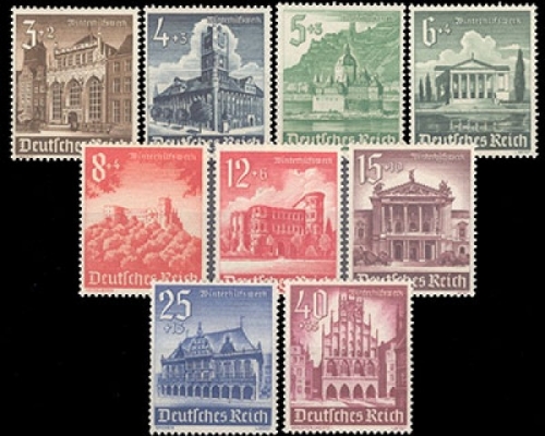 Deutsches Reich, Michel Nr. 751-759, postfrisch