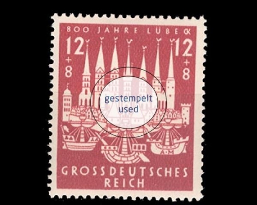 Deutsches Reich, Michel Nr. 862, gestempelt