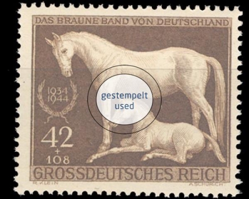 Deutsches Reich, Michel Nr. 899, gestempelt