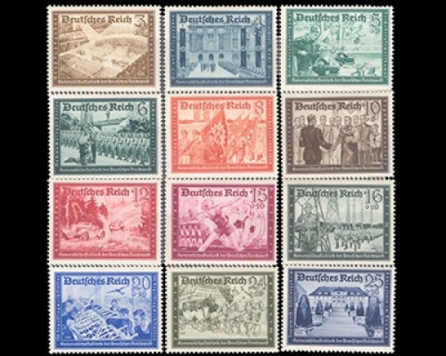 Deutsches Reich, Michel Nr. 702-713, postfrisch