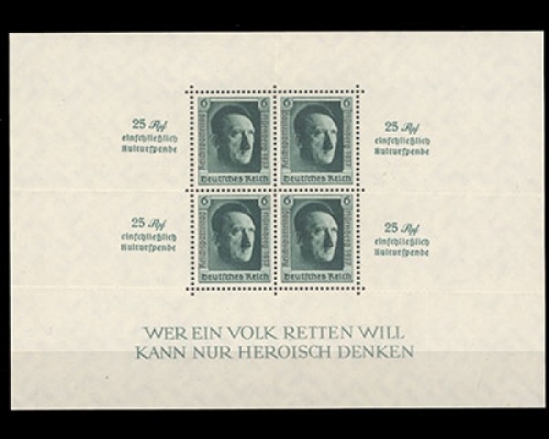 Deutsches Reich, Block 11, postfrisch