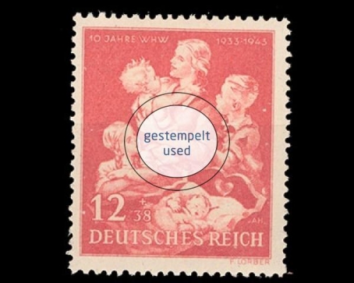 Deutsches Reich, Michel Nr. 859, gestempelt
