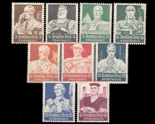 Deutsches Reich, Michel Nr. 556-564, postfrisch