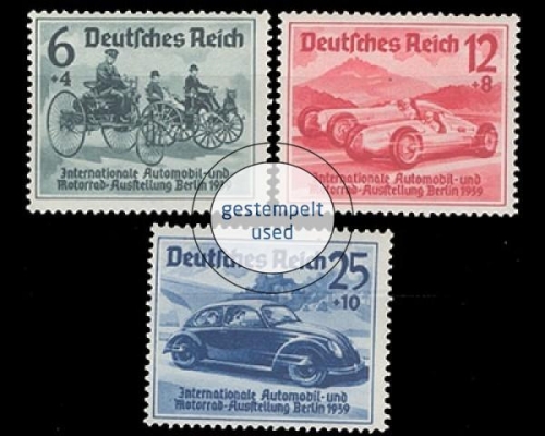 Deutsches Reich, Michel Nr. 686-688, gestempelt