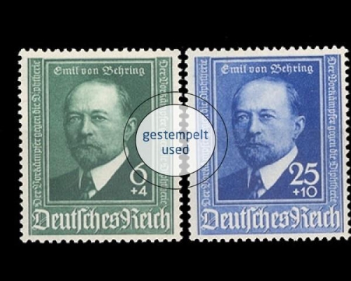 Deutsches Reich, Michel Nr. 760-761, gestempelt