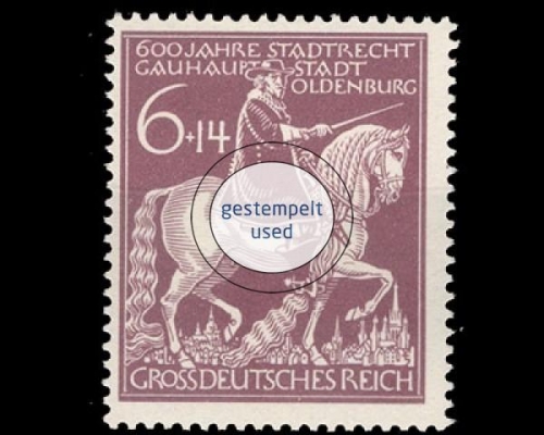 Deutsches Reich, Michel Nr. 907, gestempelt