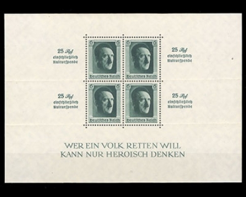 Deutsches Reich, Block 9, postfrisch
