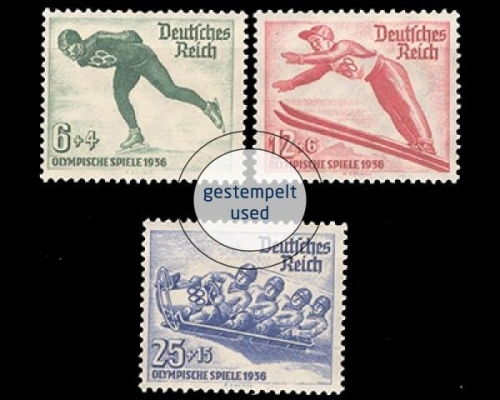 Deutsches Reich, Michel Nr. 600-602, gestempelt
