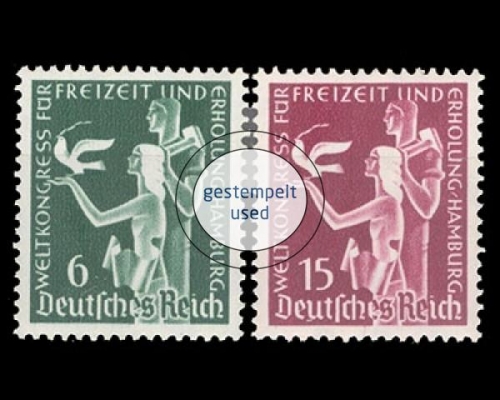Deutsches Reich, Michel Nr. 622-623, gestempelt