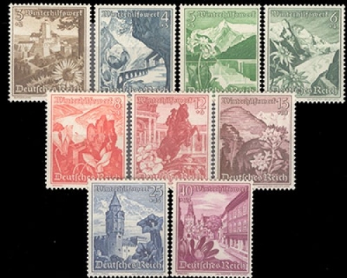 Deutsches Reich, Michel Nr. 675-683, postfrisch