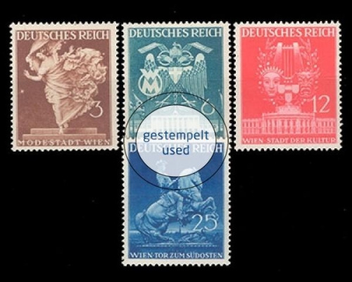 Deutsches Reich, Michel Nr. 768-771, gestempelt