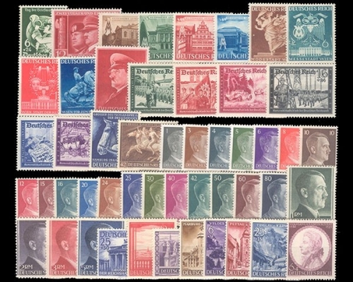 Deutsches Reich, MiNr. 762-810, Jahrgang 1941, postfrisch