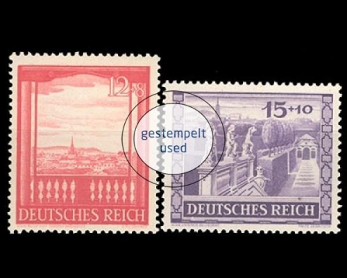 Deutsches Reich, Michel Nr. 804-805, gestempelt