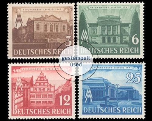 Deutsches Reich, Michel Nr. 764-767, gestempelt