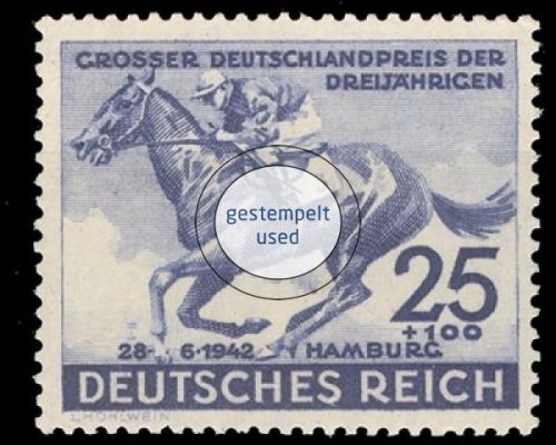 Deutsches Reich, Michel Nr. 814, gestempelt