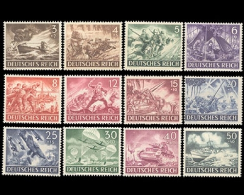 Deutsches Reich, Michel Nr. 831-842, postfrisch