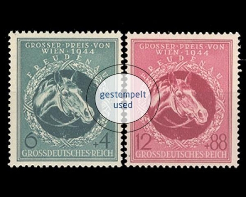 Deutsches Reich, Michel Nr. 900-901, gestempelt