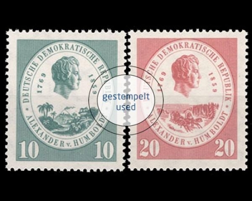 DDR, Michel Nr. 684-685, gestempelt