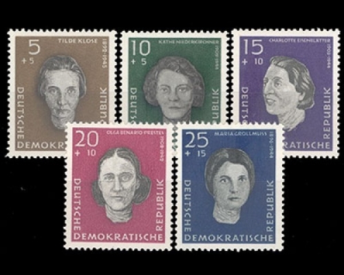 DDR, Michel Nr. 715-719, postfrisch