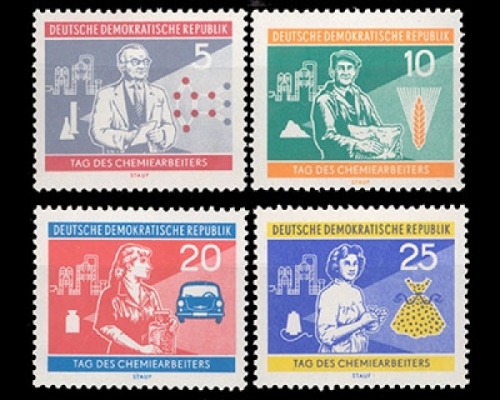 DDR, Michel Nr. 800-803, postfrisch