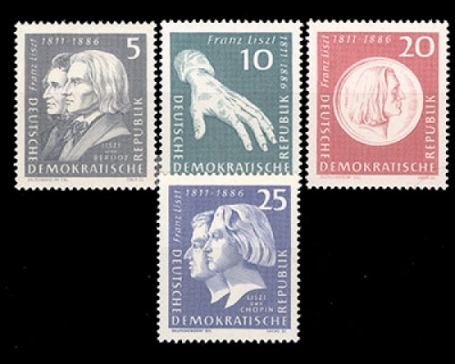 DDR, Michel Nr. 857-860, postfrisch