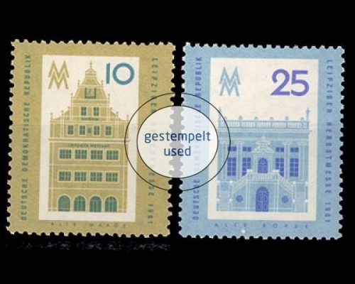 DDR, Michel Nr. 843-844, gestempelt