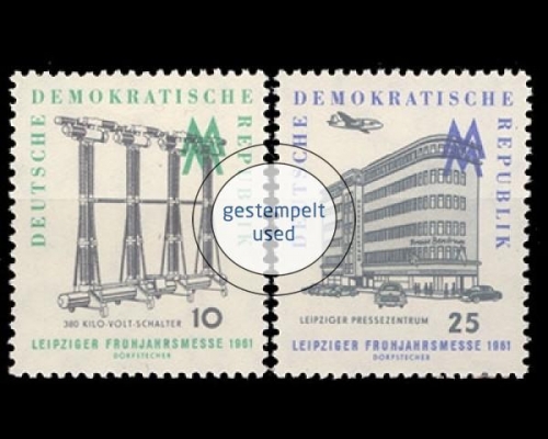 DDR, Michel Nr. 813-814, gestempelt