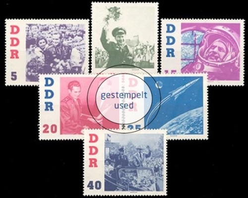 DDR, Michel Nr. 863-868, gestempelt