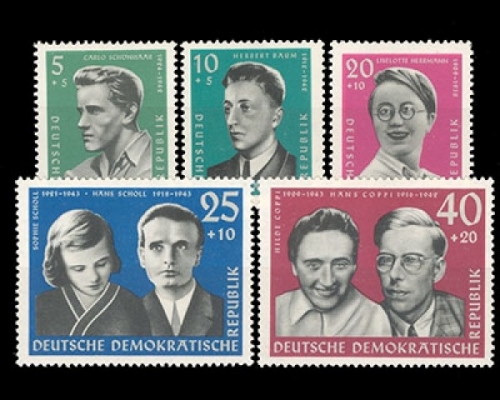 DDR, Michel Nr. 849-853, postfrisch