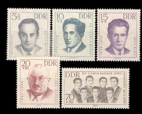 DDR, Michel Nr. 918-922, postfrisch