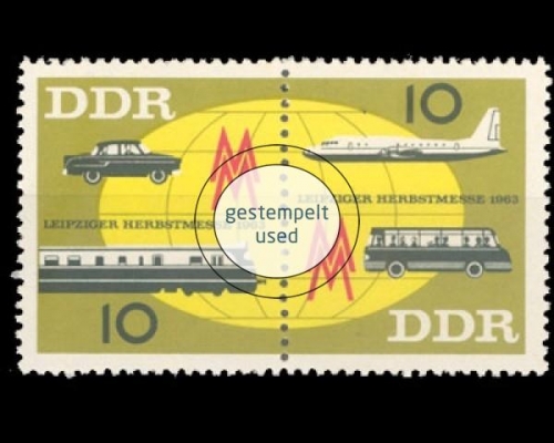 DDR, Michel Nr. 976-977 ZD, gestempelt