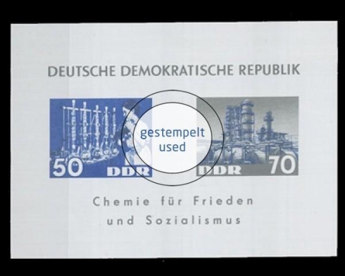 DDR, Block 18, gestempelt