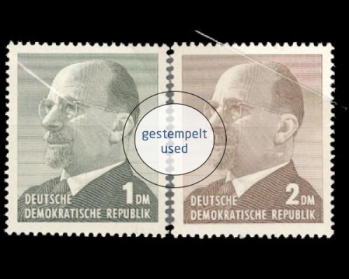DDR, Michel Nr. 968-969, gestempelt