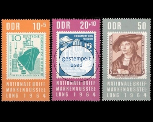 DDR, Michel Nr. 1056-1058, gestempelt