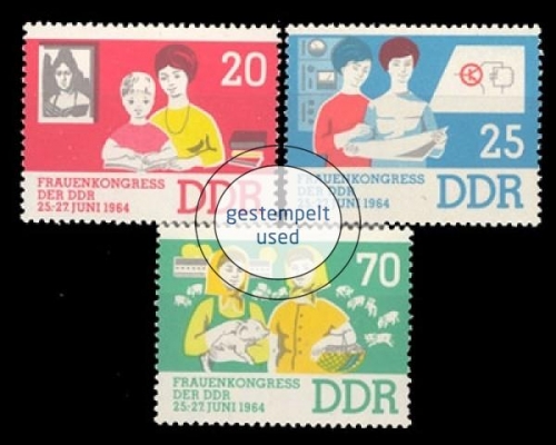 DDR, Michel Nr. 1030-1032, gestempelt
