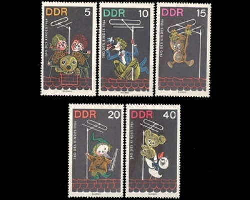 DDR, Michel Nr. 1025-1029, postfrisch