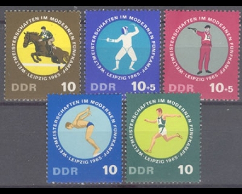 DDR, Michel Nr. 1133-1137, postfrisch