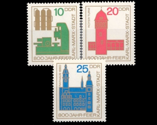 DDR, Michel Nr. 1117-1119, postfrisch